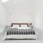 White Door Mansard Heart Of 2 Apartman